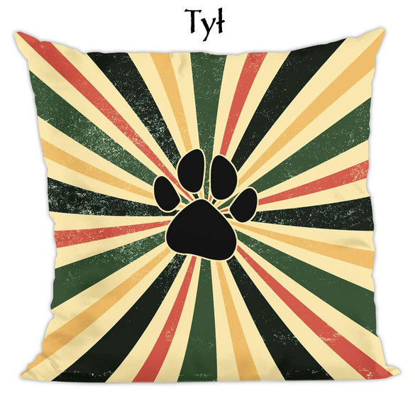 Poduszka pies, piesek beagle retro