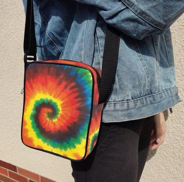 Torba Listonoszka KOLOROAWA SPIRALA Dodaj Napis!