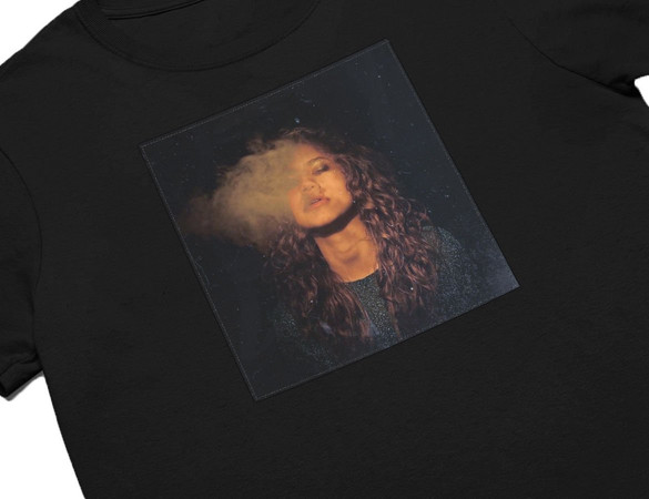 Koszulka z naszywką Euphoria Rue