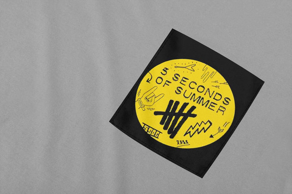 Koszulka z kieszonką 5 SECONDS 1