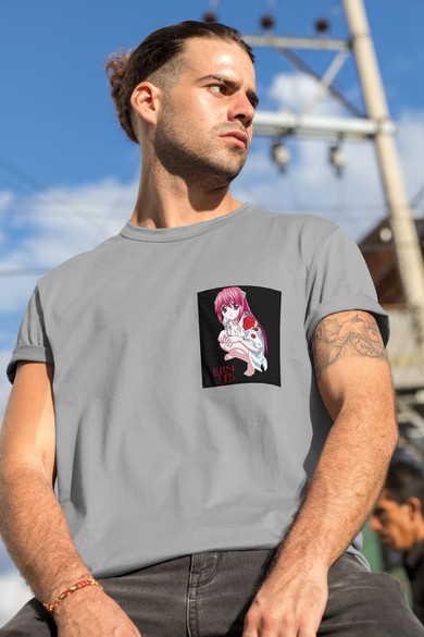 Koszulka z kieszonką  Elfen Lied