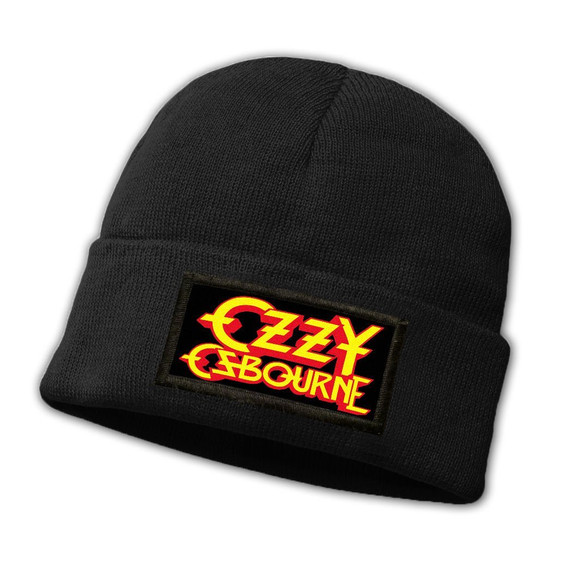 Czapka zimowa z naszywką  OZZY OSBOURNE