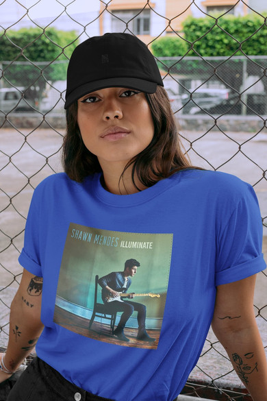 Koszulka z naszywką Shawn Mendes 06