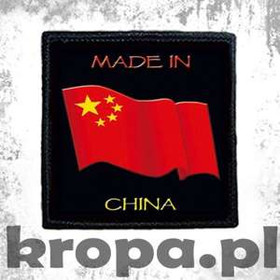 Naszywka MADE IN CHINA