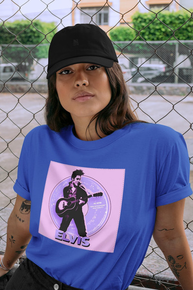 Koszulka z naszywką Elvis Presley 01