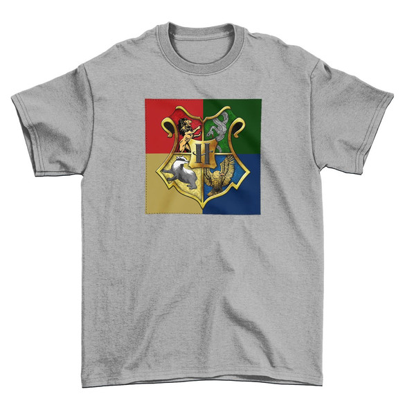 Koszulka z naszywką  Harry Potter logo 