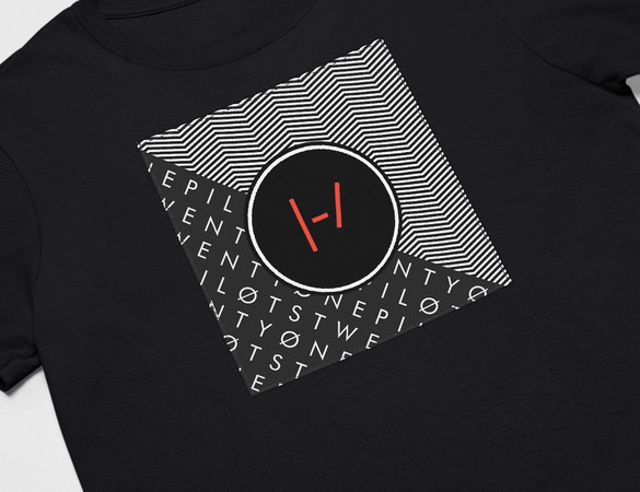 Koszulka z naszywką Twenty One Pilots 06