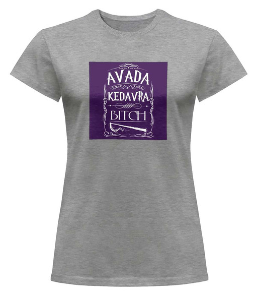 Bluzka damska z naszywką Harry Potter spell