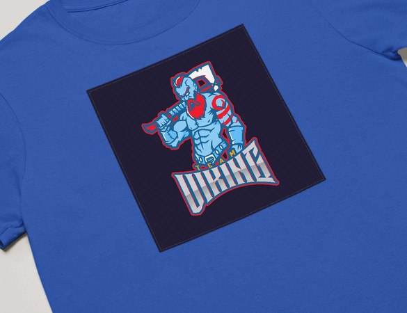 Koszulka z naszywką VIKING 02