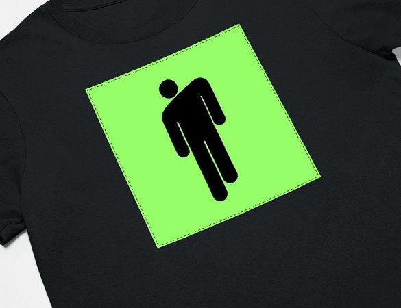 Koszulka z naszywką Billie Eilish 03