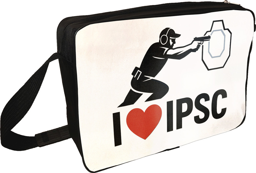 Torba na ramię dla strzelca I LOVE IPSC