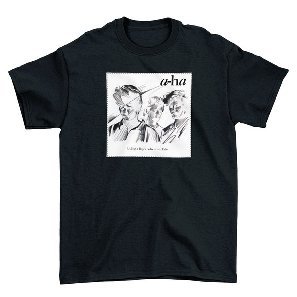Koszulka z naszywką A-HA Living..