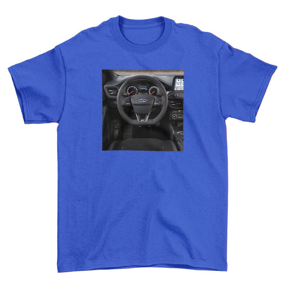 Koszulka z naszywką Ford kierownica