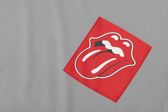 Koszulka z kieszonką THE ROLLING STONES
