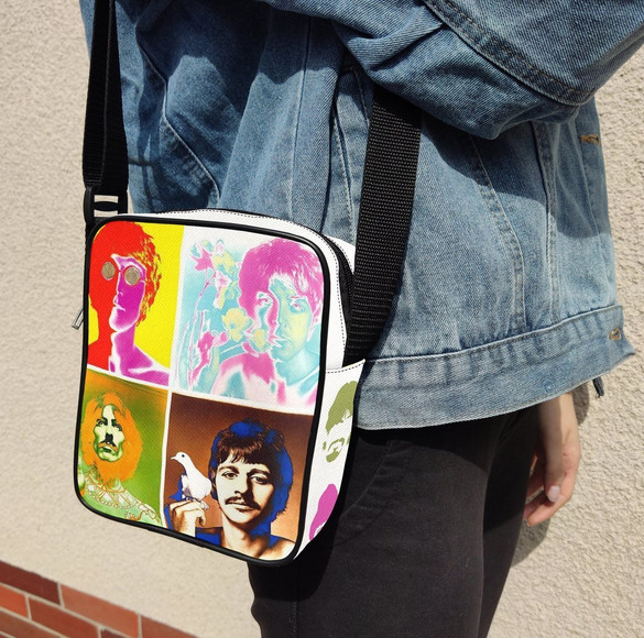 Torba Listonoszka THE BEATLES 02 Dodaj Napis!