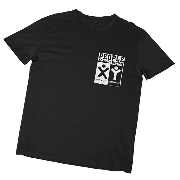 Koszulka z kieszonką People Against Racism