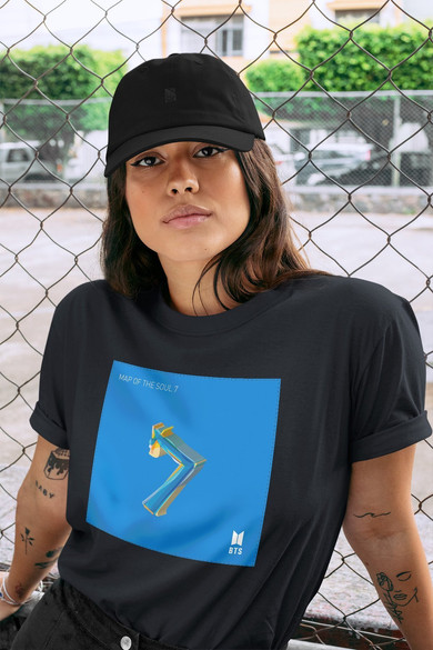 Koszulka z naszywką BTS Map of the Soul 7