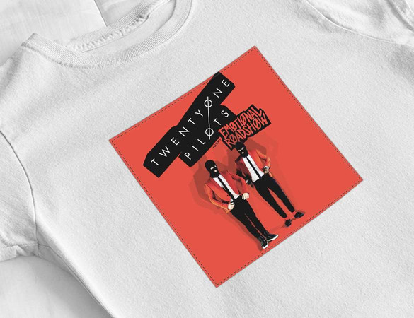 Bluzka damska z naszywką Twenty One Pilots 04