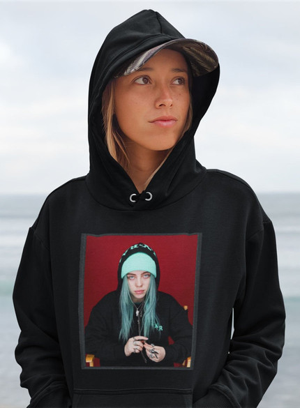 Bluza z naszywką BILLIE EILISH