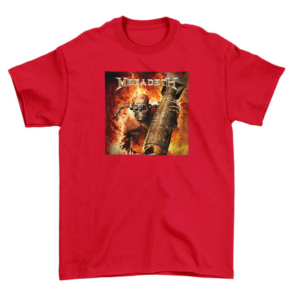 Koszulka z naszywką Megadeth Arsenal