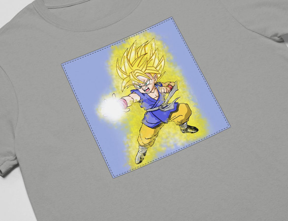 Koszulka z naszywką Dragon Ball 01