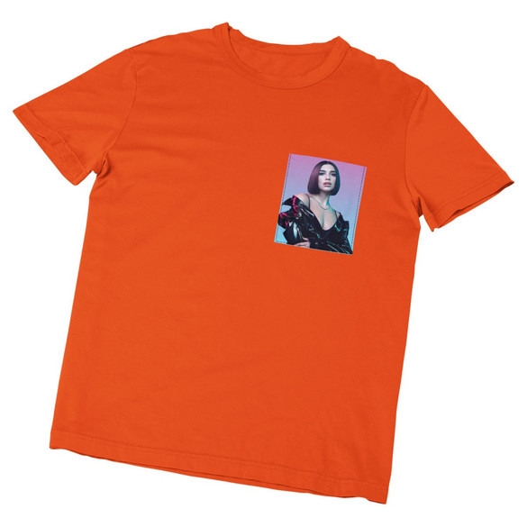 Koszulka z kieszonką DUA LIPA