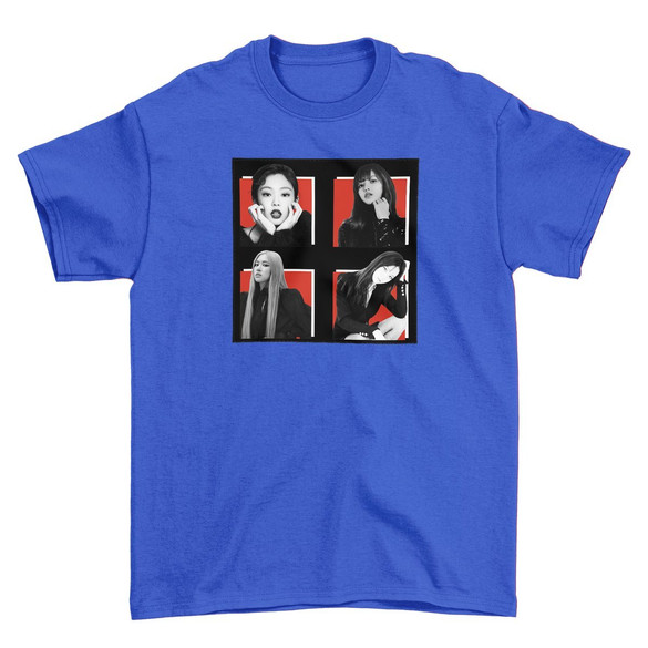 Koszulka z naszywką BlackPink Squad