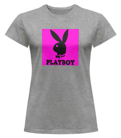 Bluzka damska z naszywką PLAYBOY logo