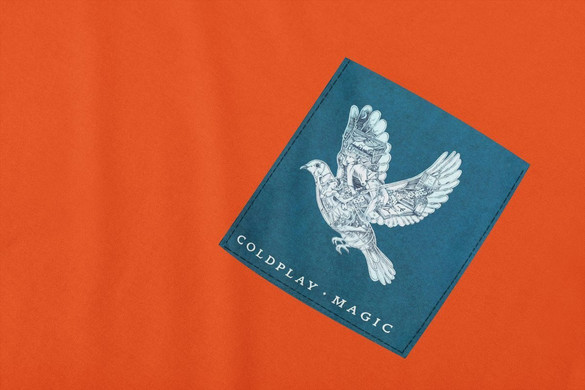 Koszulka z kieszonką Coldplay