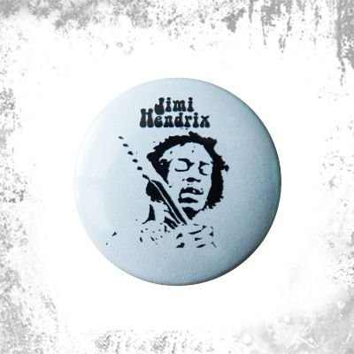 Przypinka JIMI HENDRIX - 01