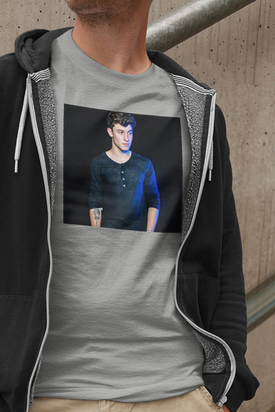 Koszulka z naszywką Shawn Mendes 03