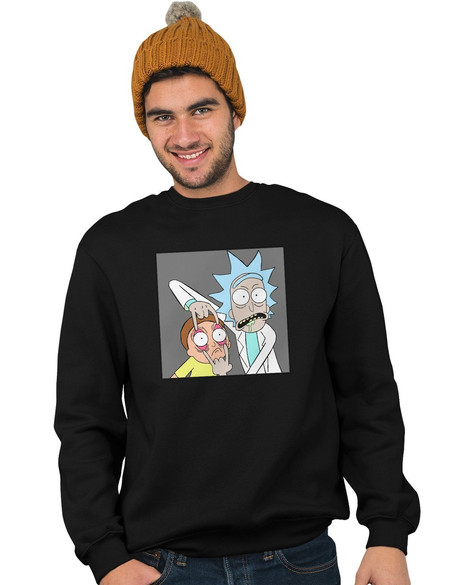 Bluza z naszywką Rick and Morty 01
