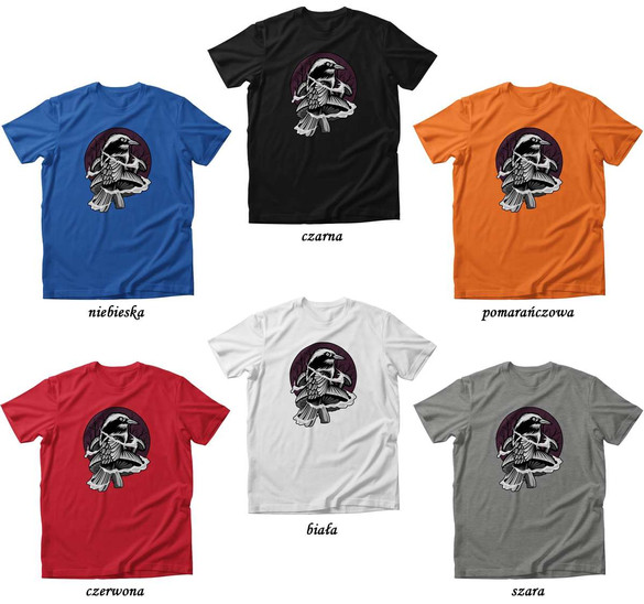 Koszulka DEMONICZNY KRUK DEMON RAVEN