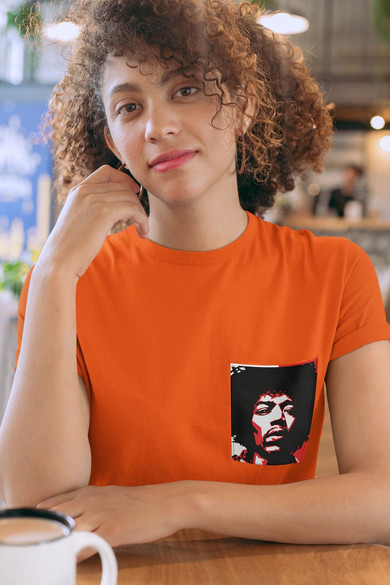Koszulka z kieszonką JIMI HENDRIX 2