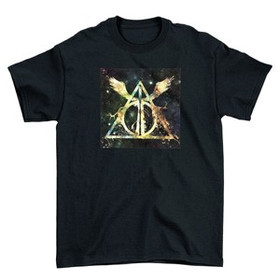 Koszulka z naszywką  Harry Potter insygnia