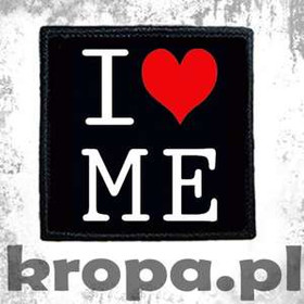 Naszywka I LOVE ME