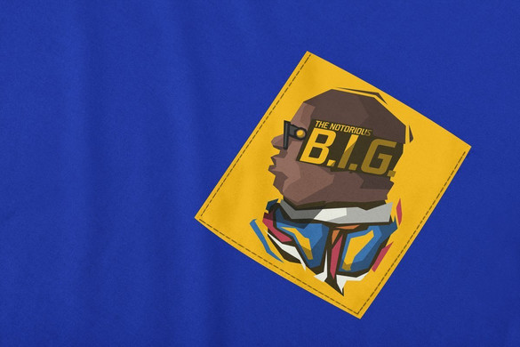 Koszulka z kieszonką NOTORIUS B.I.G. 01