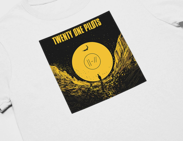 Koszulka z naszywką Twenty One Pilots 02