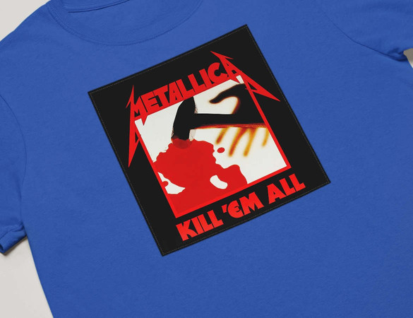 Koszulka z naszywką Metallica Kill...