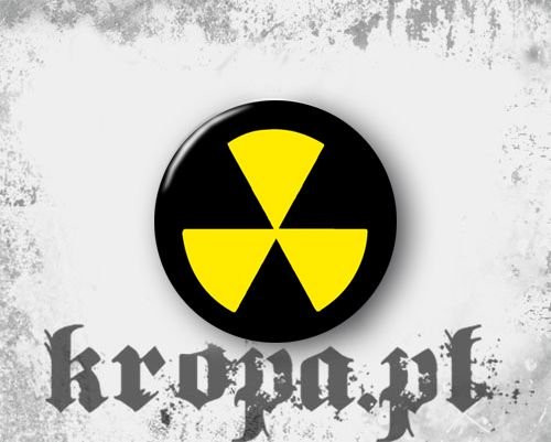 Przypinka Radioactive