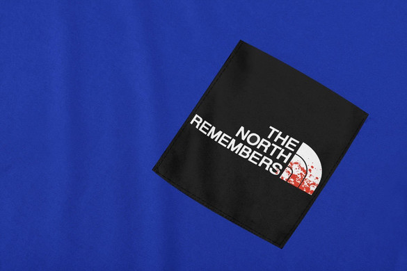 Koszulka z kieszonką THE NORTH REMEMBERS