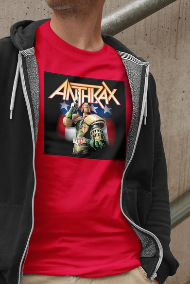 Koszulka z naszywką Anthrax 02