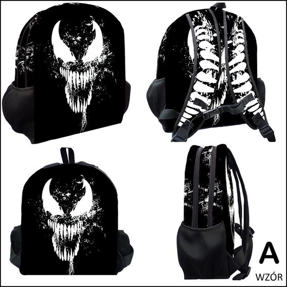Plecak Szkolny Venom Wzory! FullPrint!