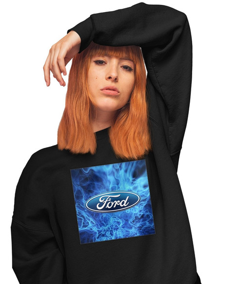 Bluza z naszywką Ford logo blue