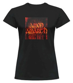 Bluzka damska z naszywką Amon Amarth logo