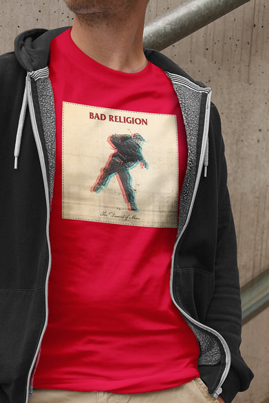 Koszulka z naszywką Bad Religion 01