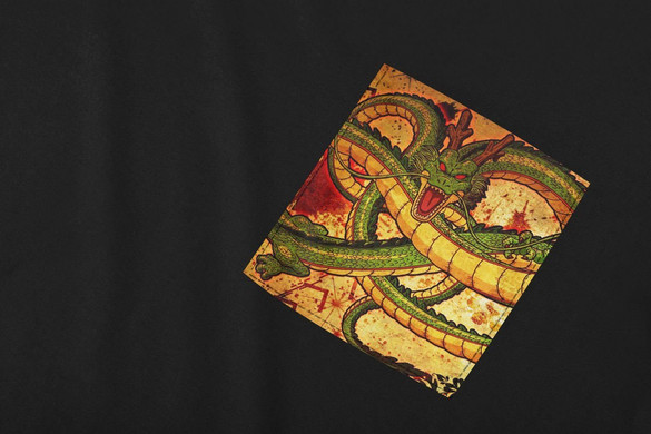 Koszulka z kieszonką DRAGON BALL SHENRON