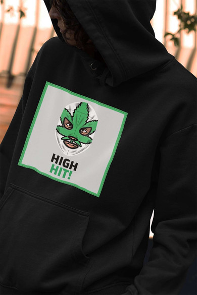Bluza z naszywką High hit