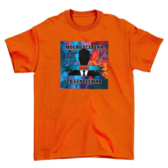 Koszulka z naszywką na Walentynki TWÓJ NAPIS