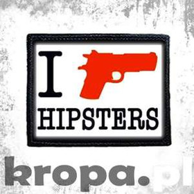 Naszywka I SHOOT HIPSTERS